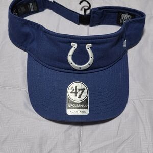 Blue 47 Brand Visor with Logo